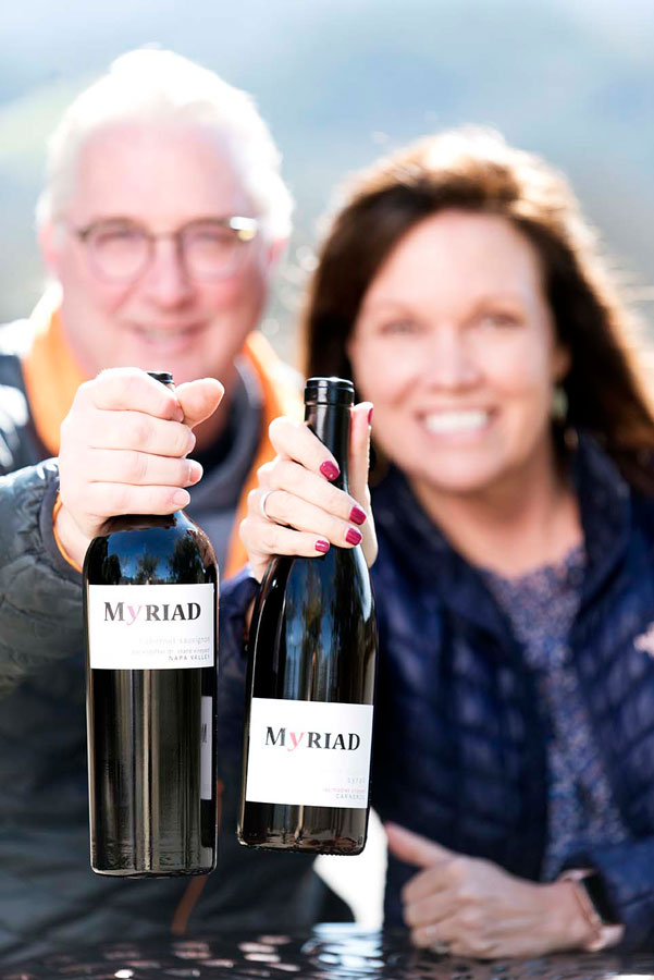 Mike and Leah Smith, Myriad Cellars